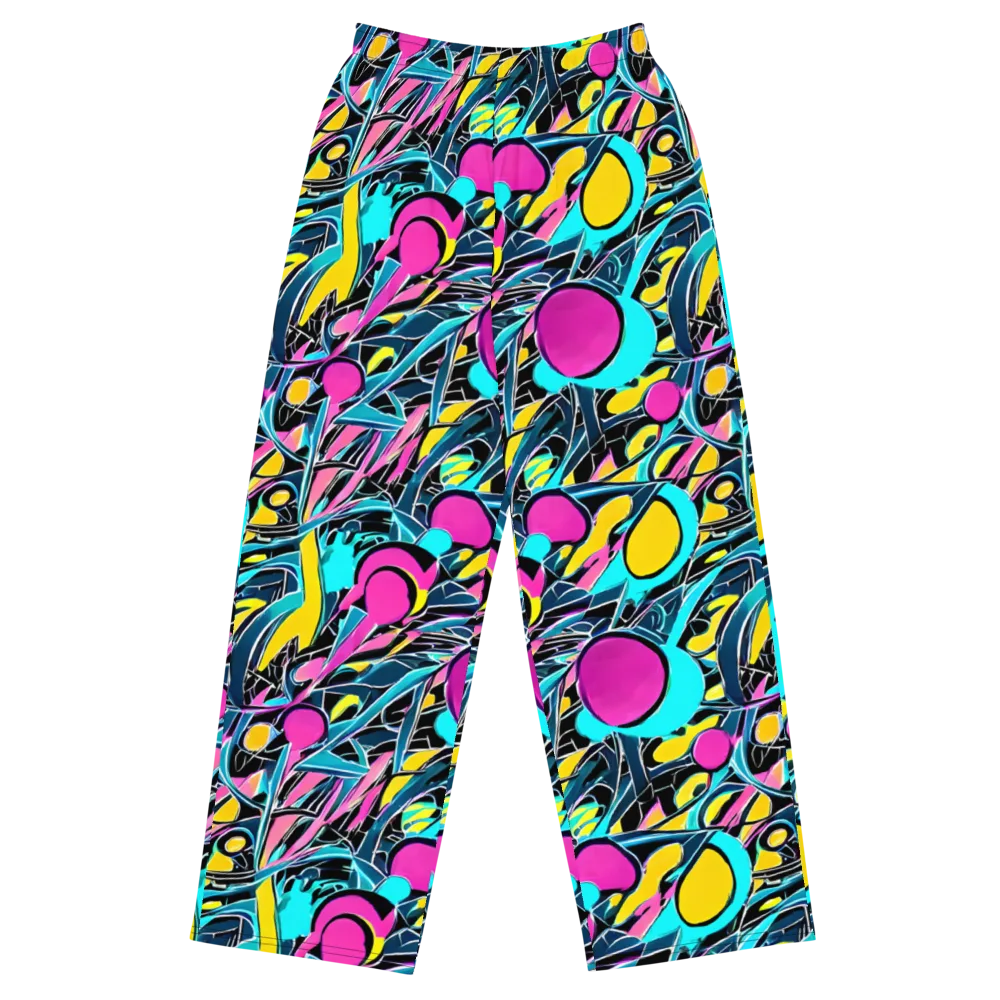 Neon Kinetics on Wide-Leg Pants — Front