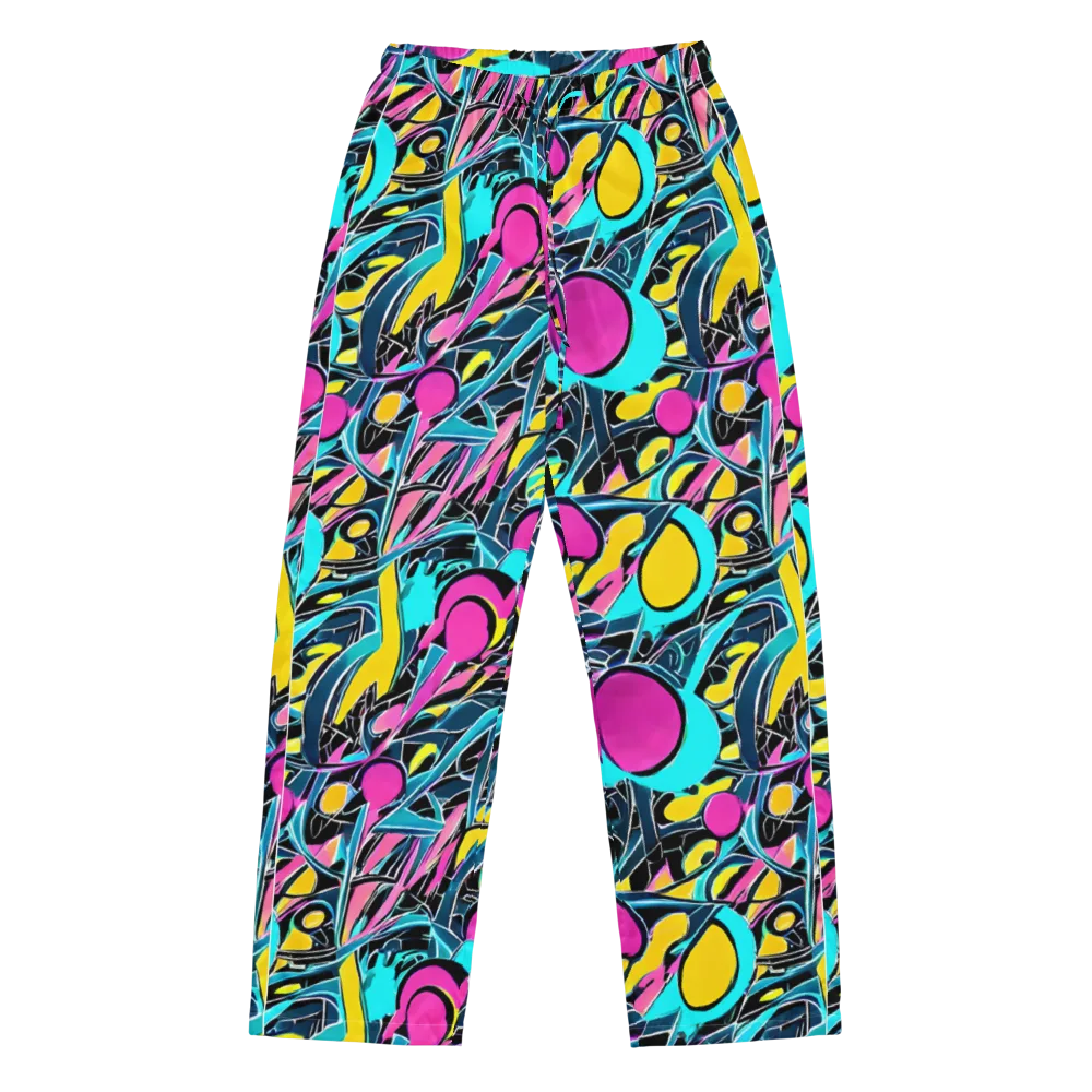 Neon Kinetics on Women's Pajama Pants — Front