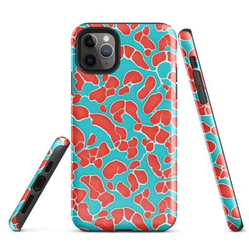 Turquoise Reef on a Tough Case for iPhone®