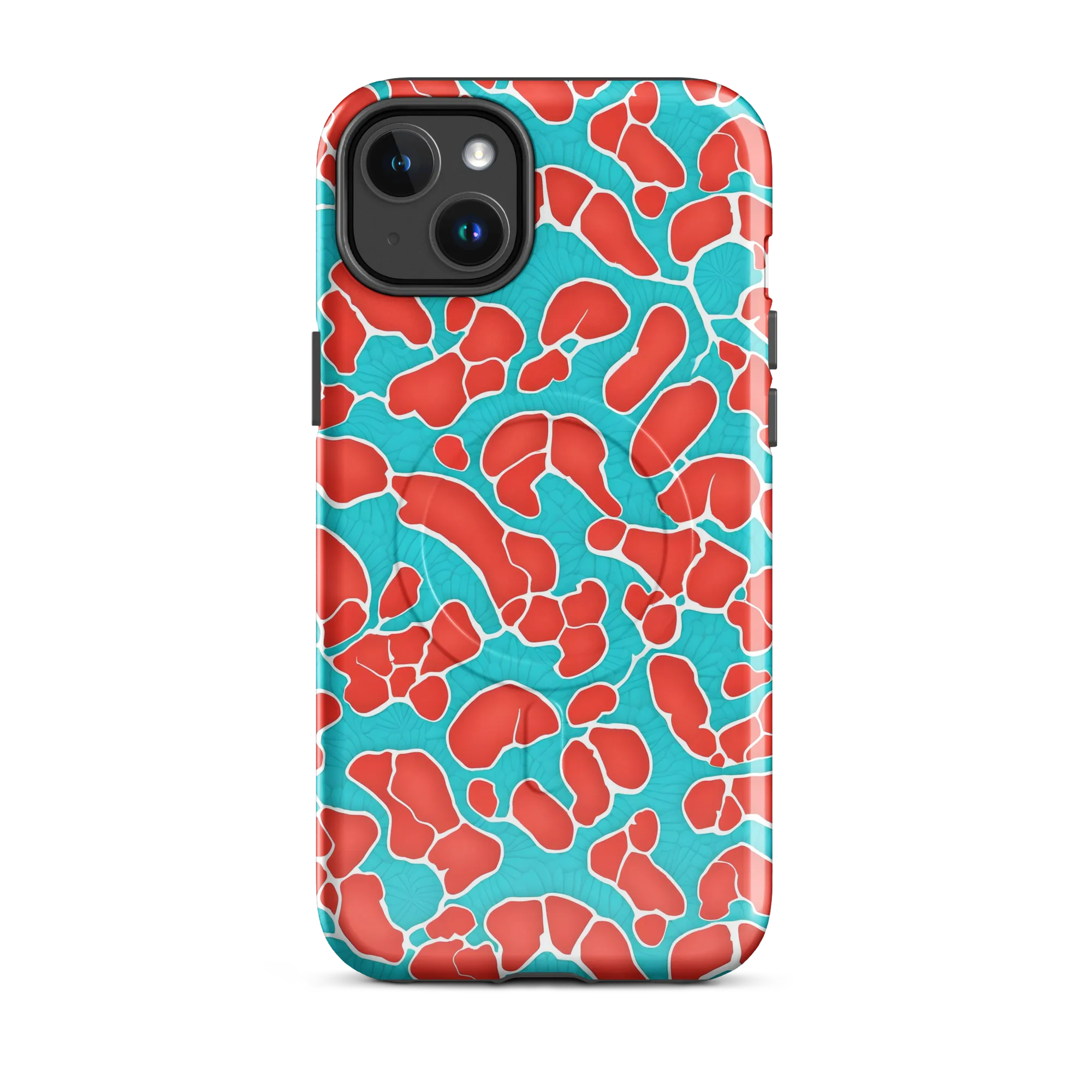Turquoise Reef on MagSafe Tough Case for iPhone® — Front
