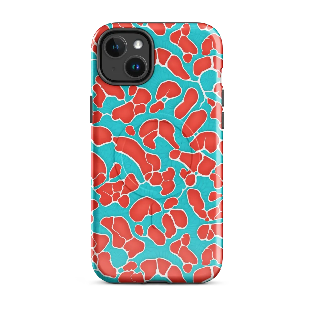 Turquoise Reef on MagSafe Tough Case for iPhone® — Front