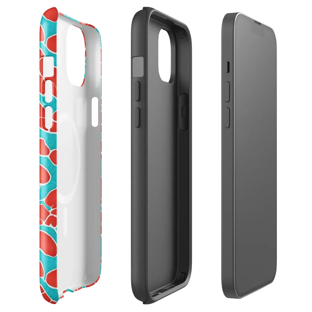 Turquoise Reef on MagSafe Tough Case for iPhone® — Front