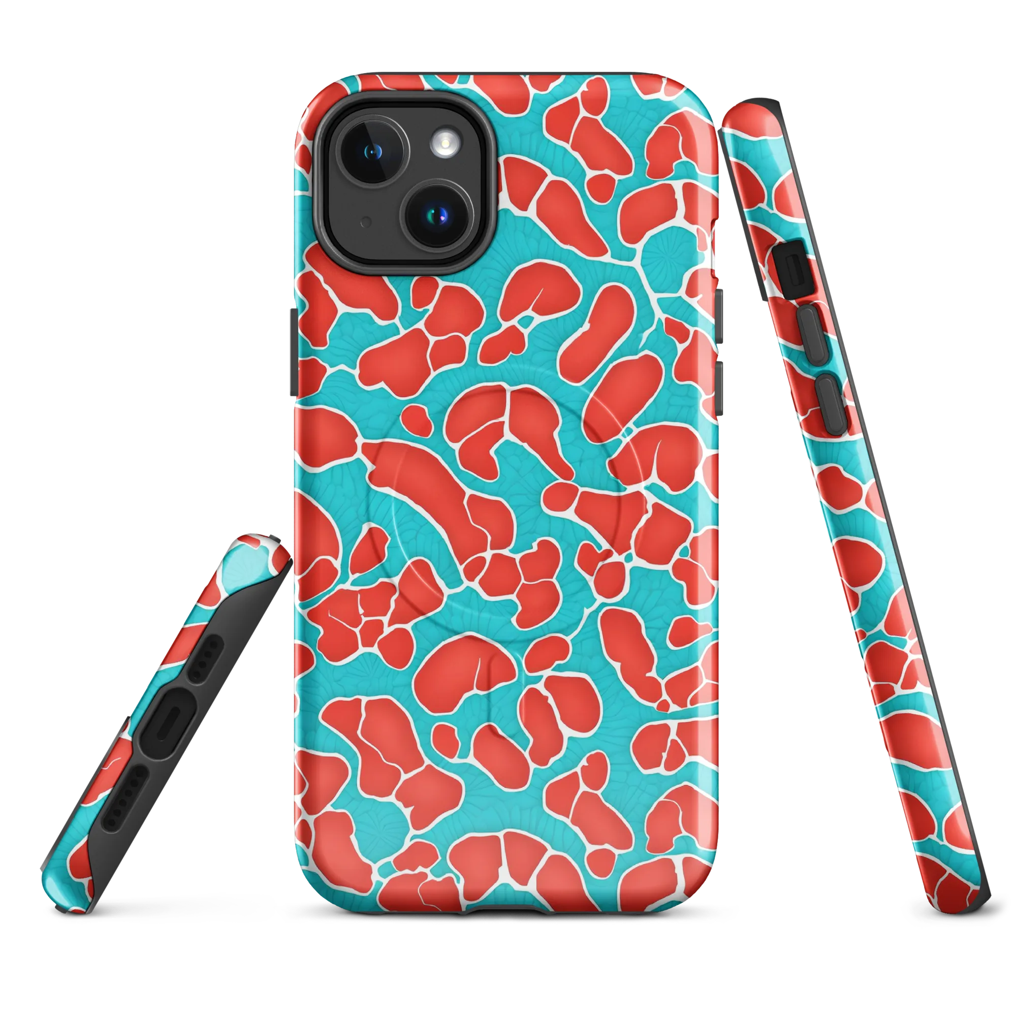 Turquoise Reef on MagSafe Tough Case for iPhone® — Front