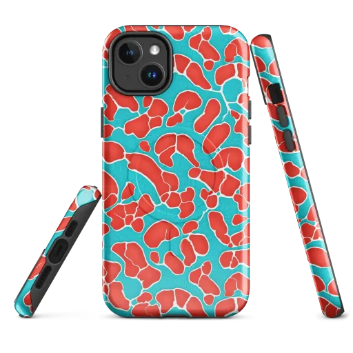 Turquoise Reef on a MagSafe Tough Case for iPhone®