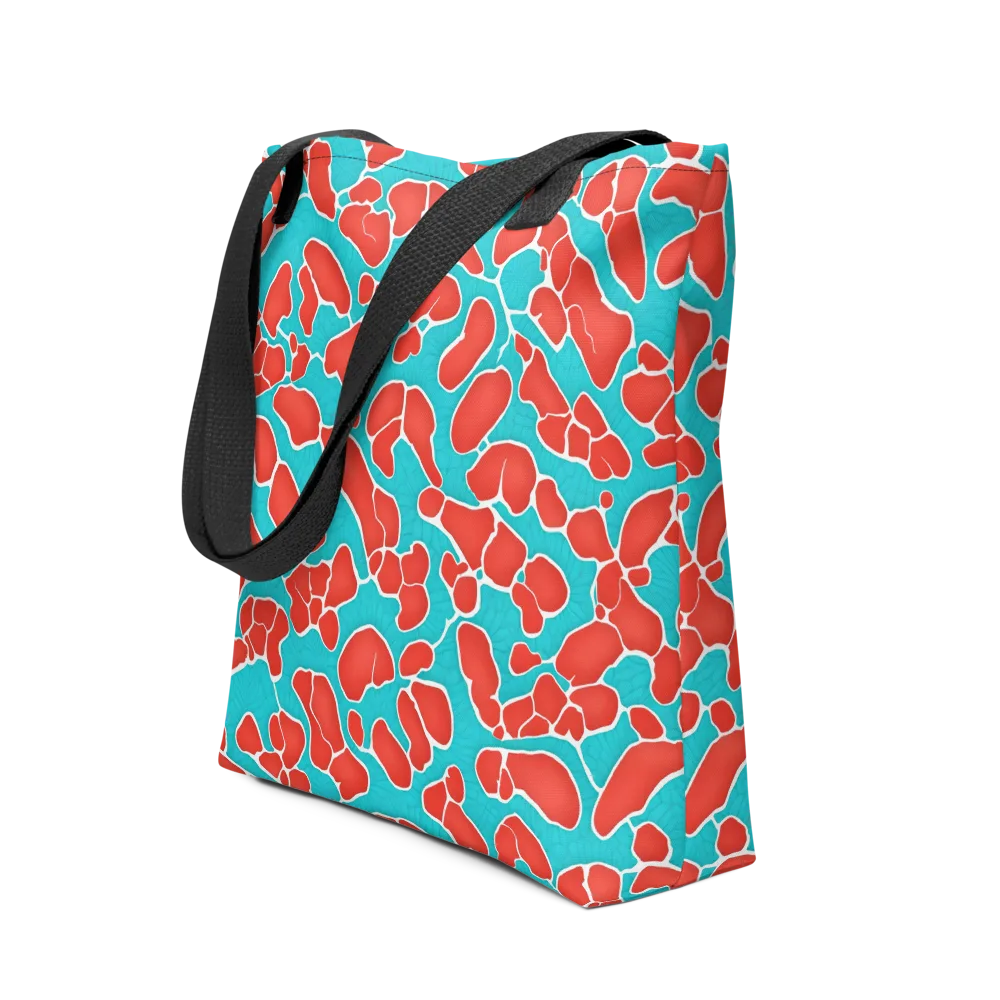 Turquoise Reef on Tote Bag — Front