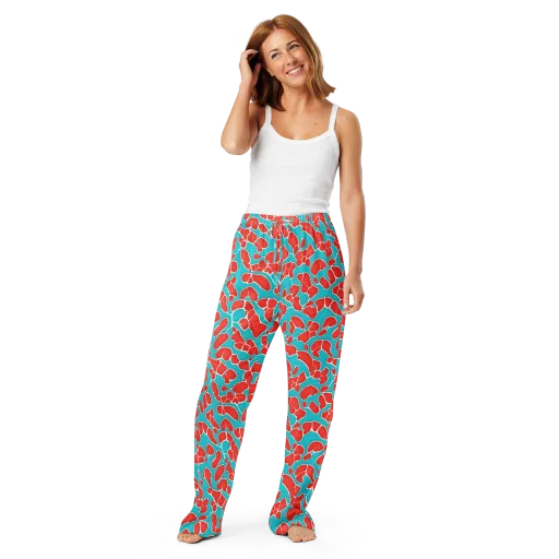 Turquoise Reef on a Women's Pajama Pants