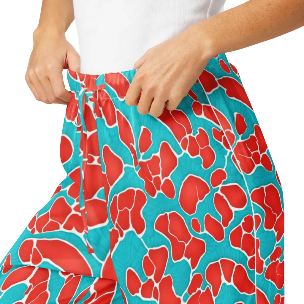 Turquoise Reef on Women's Pajama Pants — Product details