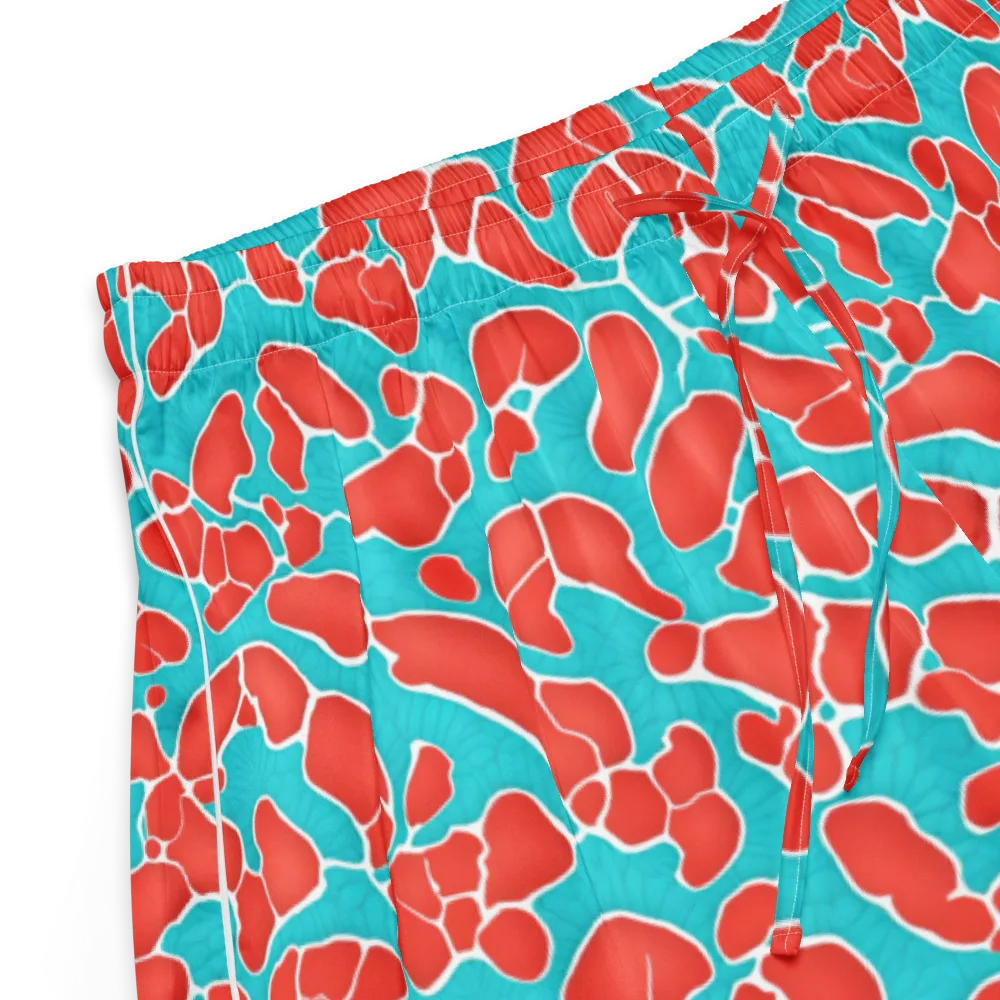 Turquoise Reef on Women's Pajama Shorts — Product details