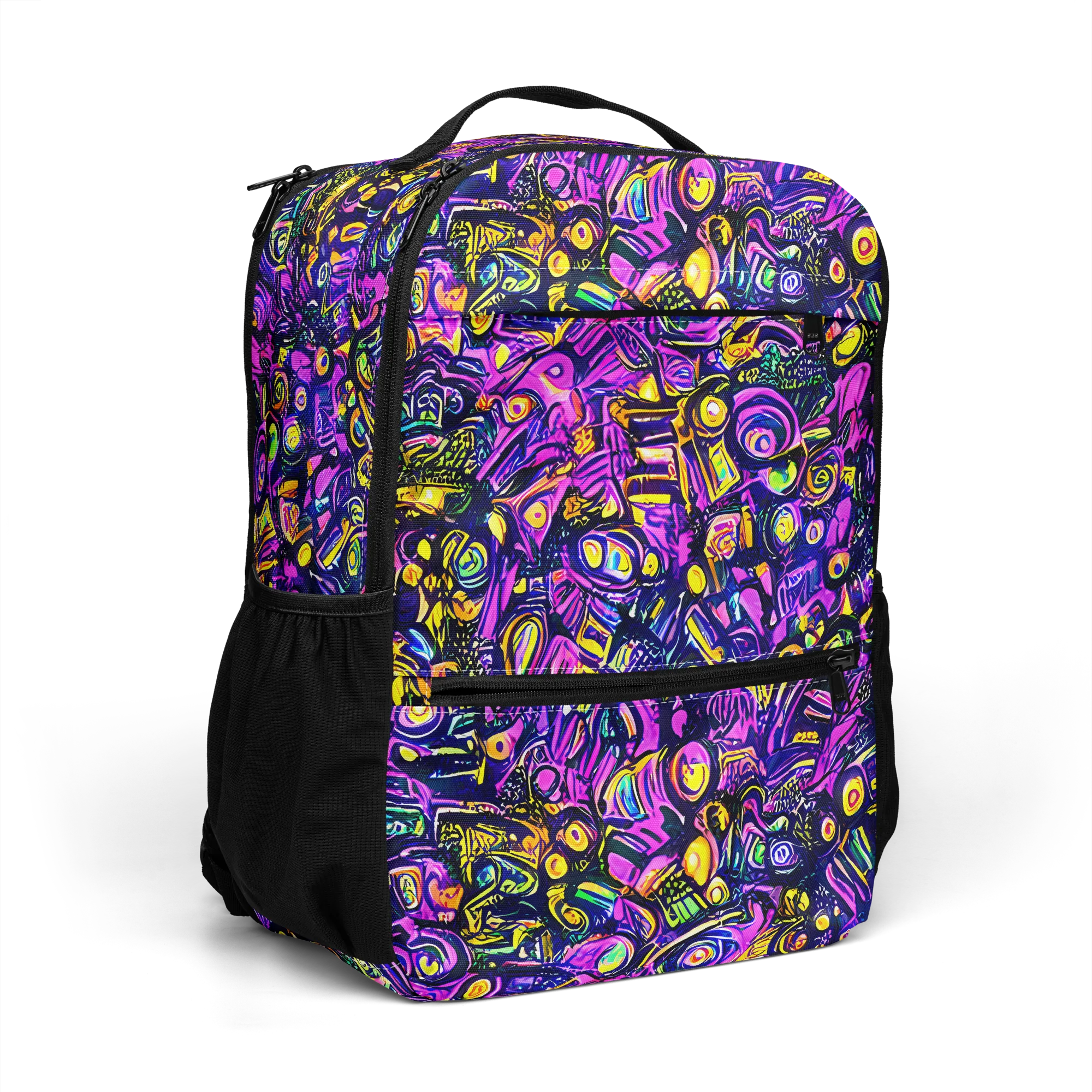 Magenta Voltage on Utility Backpack — Right Front