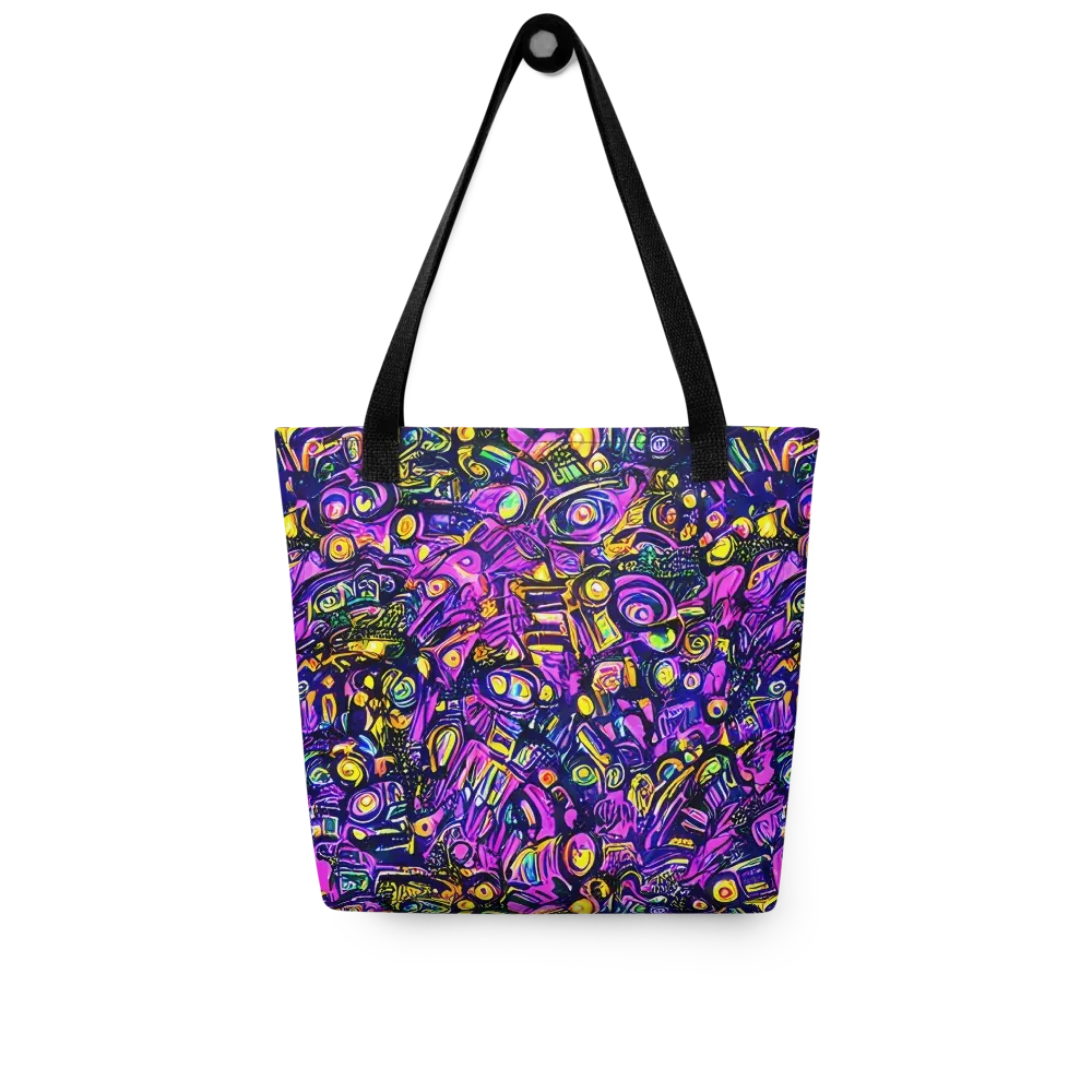 Magenta Voltage on Tote Bag — Front