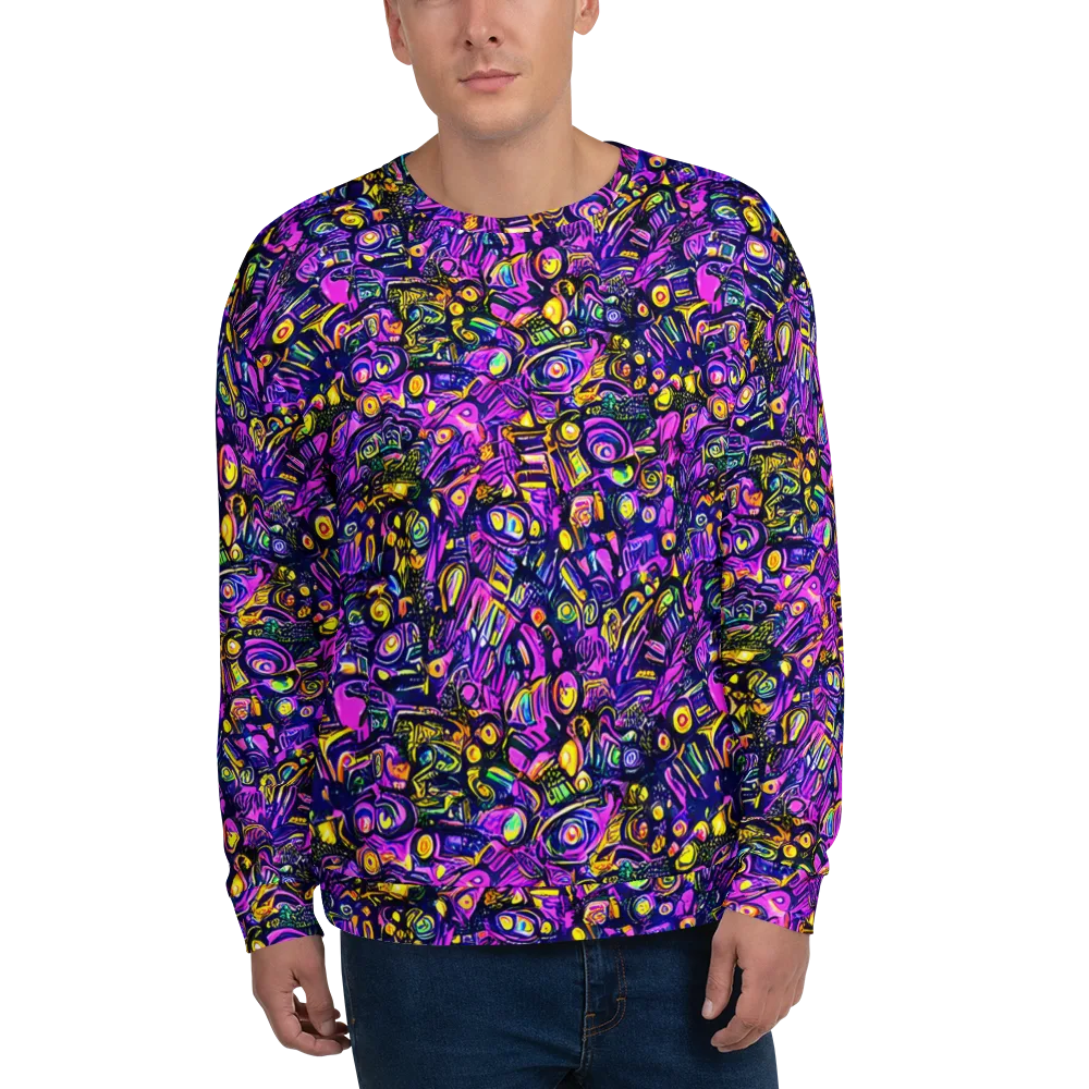 Magenta Voltage on Sweatshirt — Front