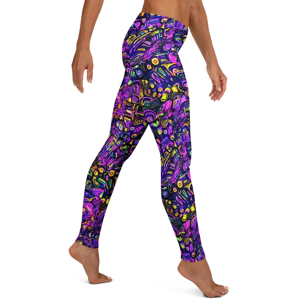 Magenta Voltage on Leggings — Right