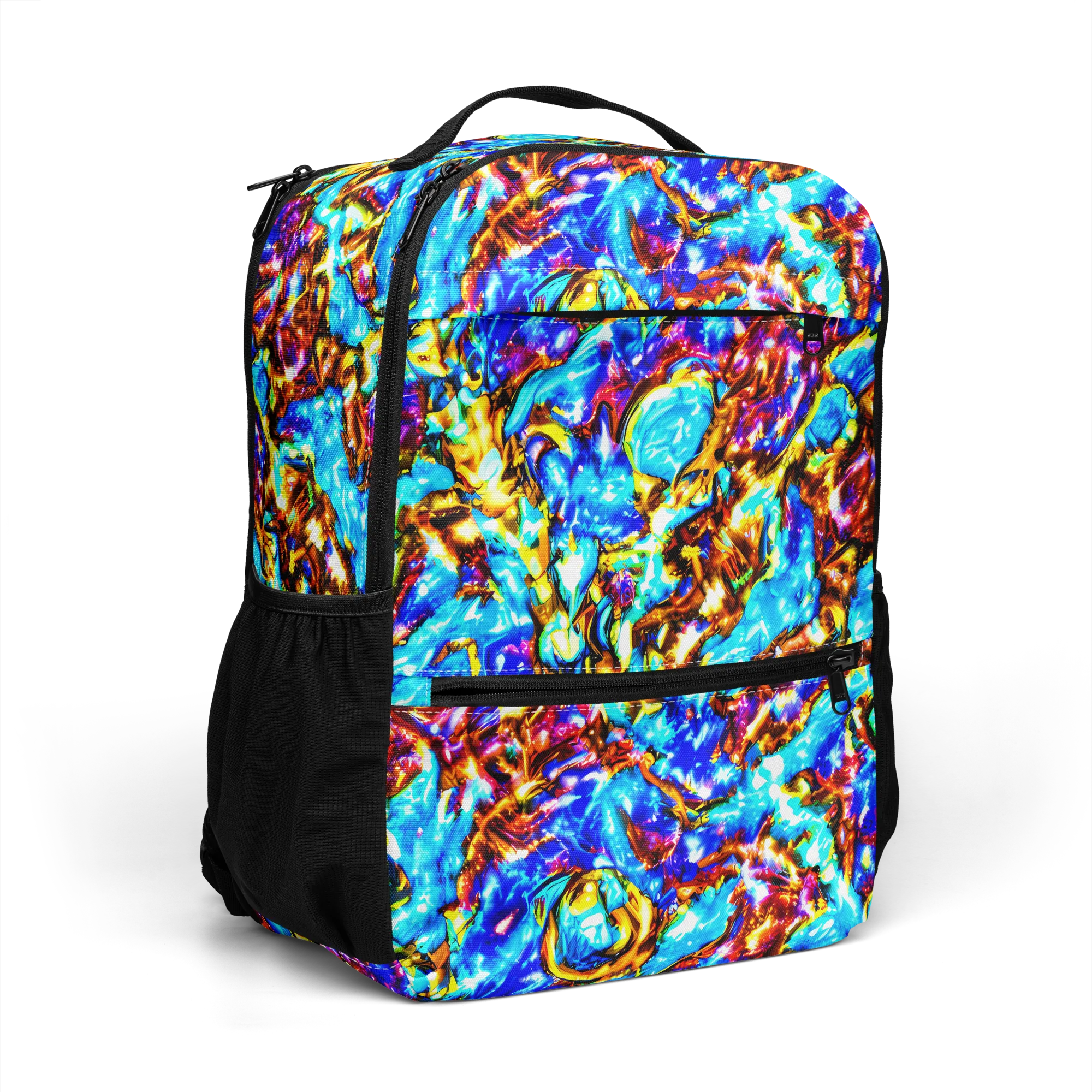 Saturated Storm on Utility Backpack — Right Front