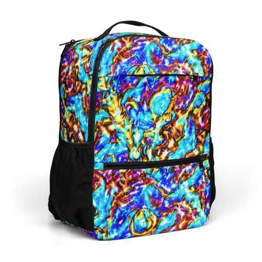 Saturated Storm on a Utility Backpack