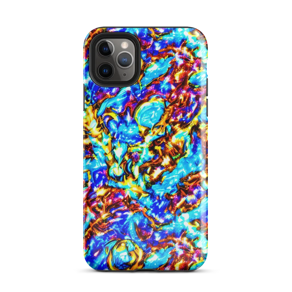 Saturated Storm on Tough Case for iPhone® — Front