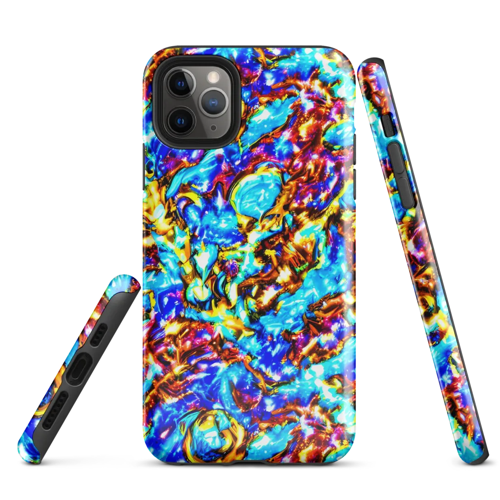 Saturated Storm on Tough Case for iPhone® — Front