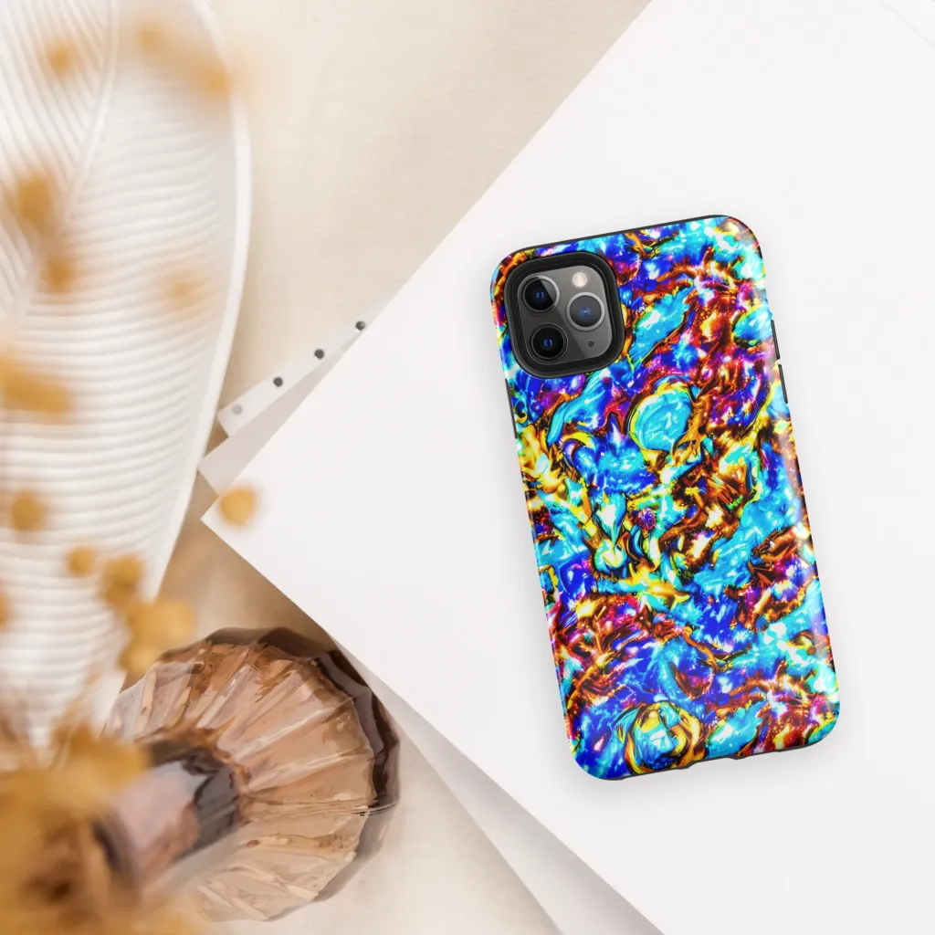 Saturated Storm on Tough Case for iPhone® — Front