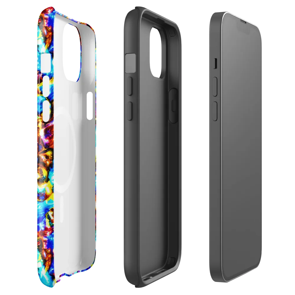 Saturated Storm on MagSafe Tough Case for iPhone® — Front