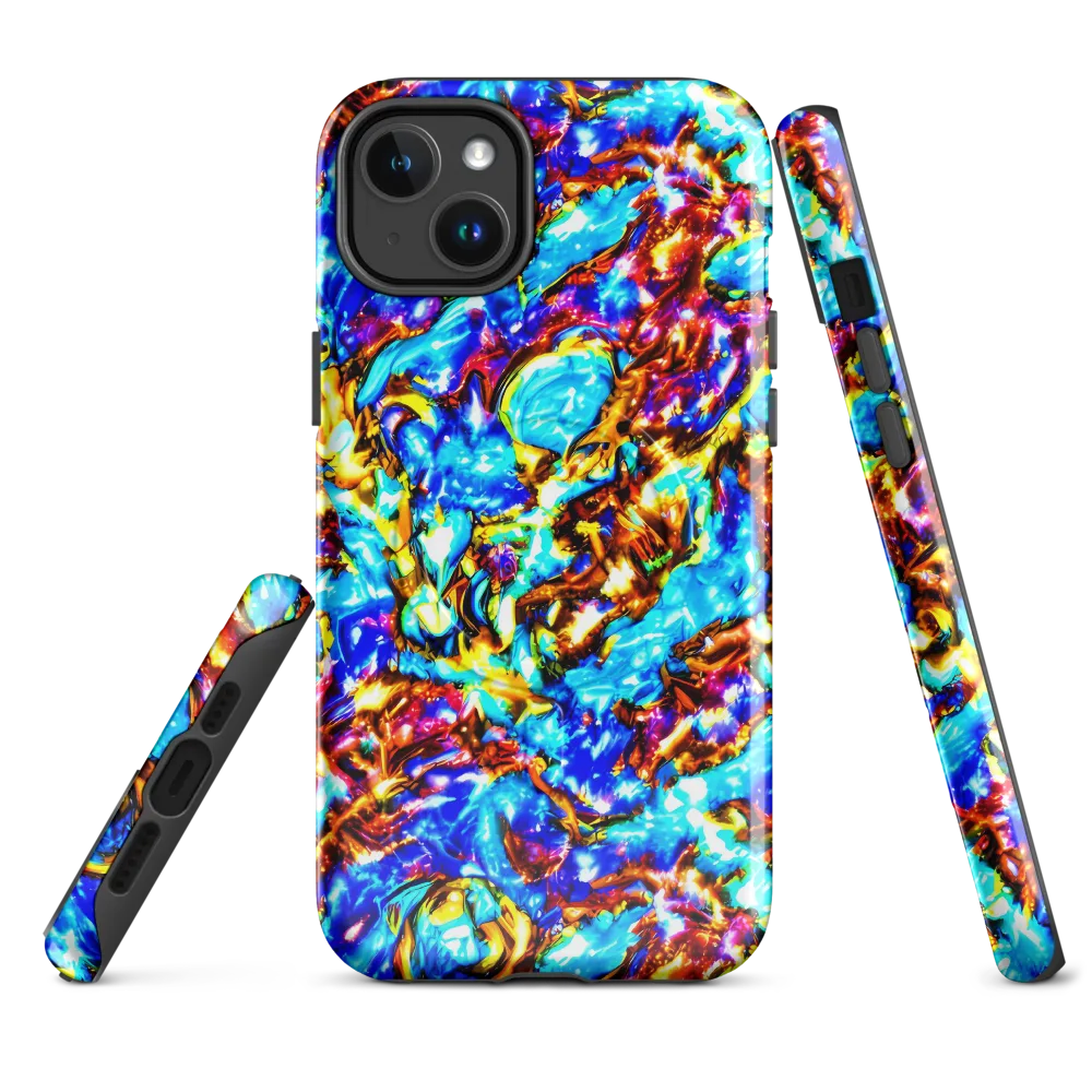 Saturated Storm on MagSafe Tough Case for iPhone® — Front