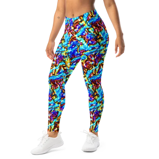 Saturated Storm on a Leggings