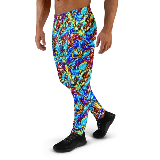 Saturated Storm on a Men's Joggers
