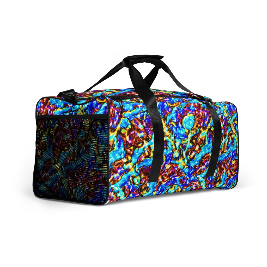 Saturated Storm on Duffle Bag — Right Front