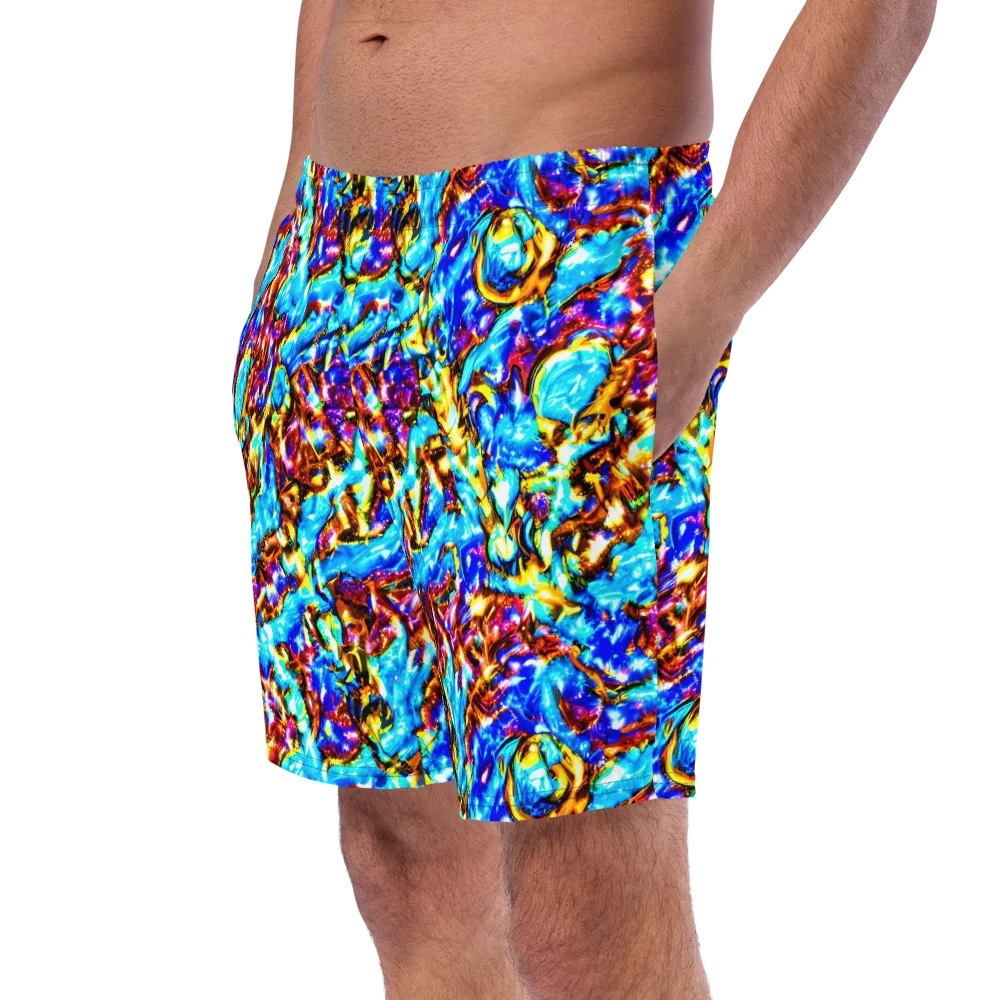 Saturated Storm on Swim Trunks — Left Front