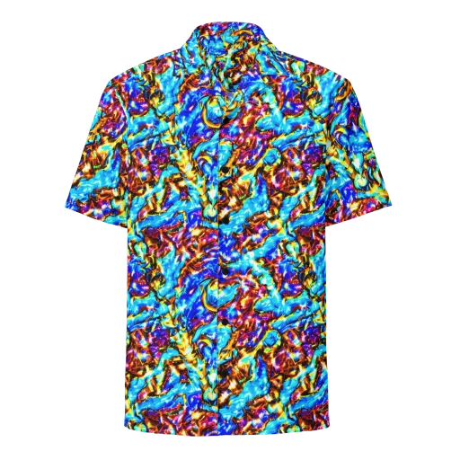 Saturated Storm on a Button Shirt