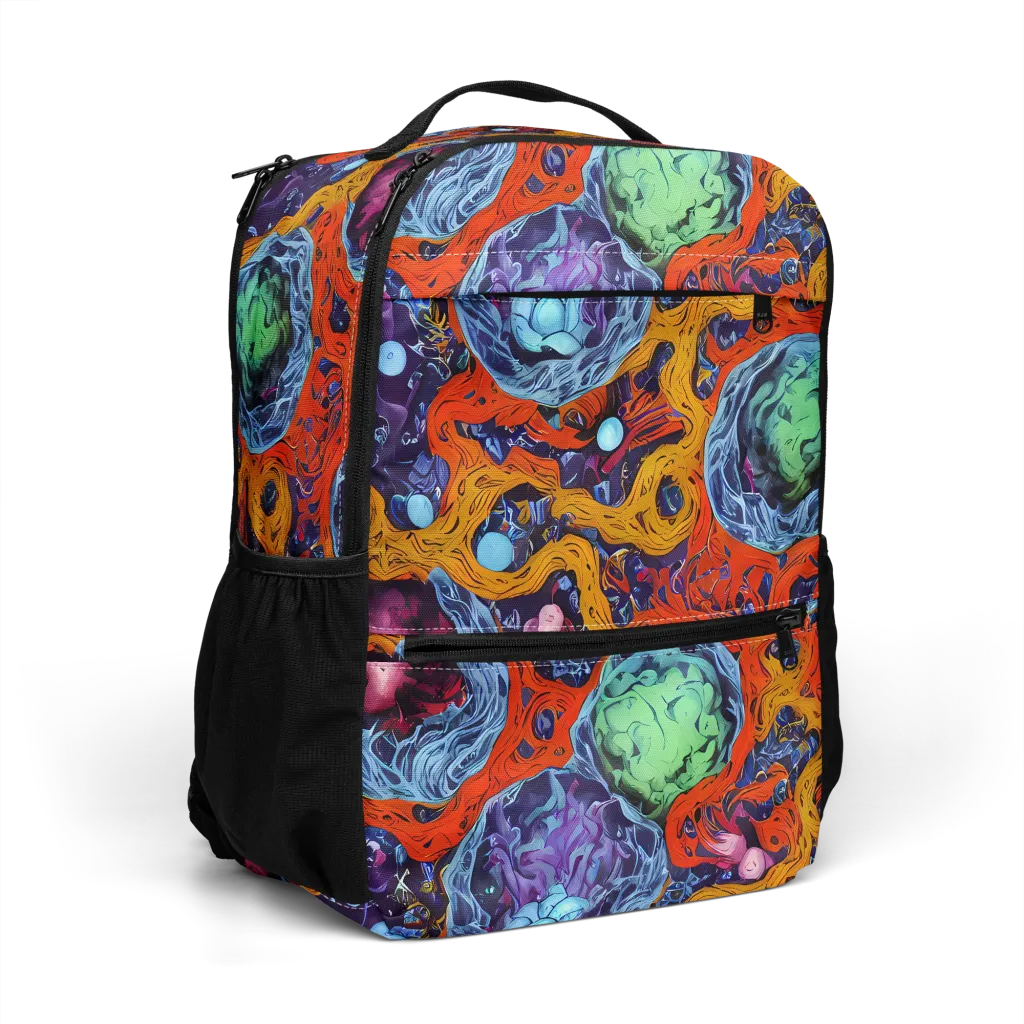 Nebula Reef on Utility Backpack — Right Front