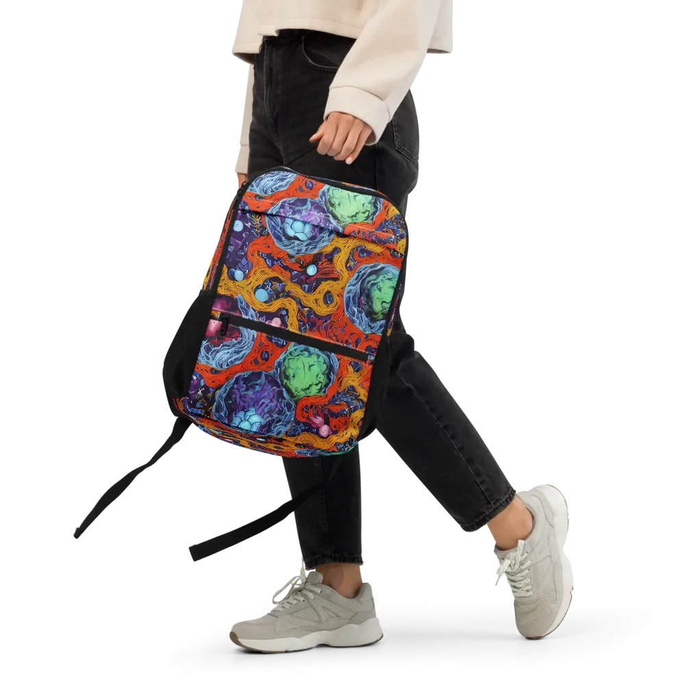 Nebula Reef on Utility Backpack — Front
