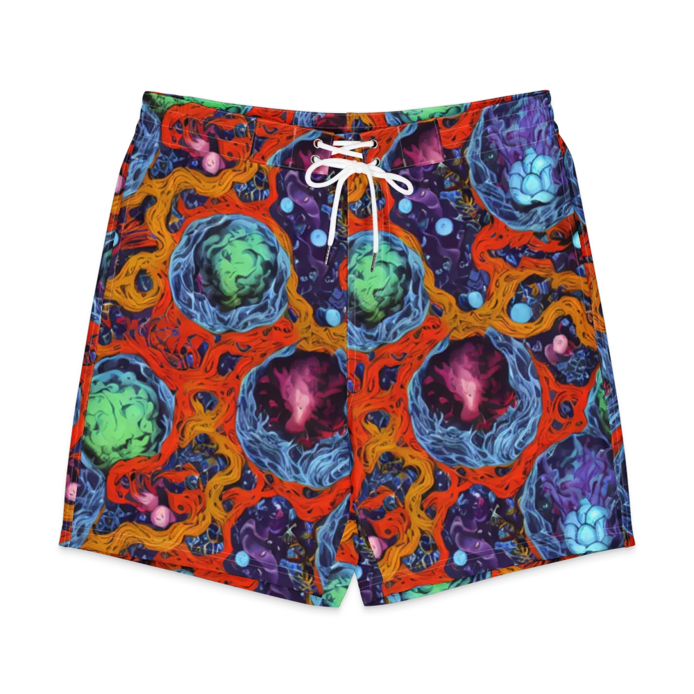 Nebula Reef on Men's Board Shorts — Front