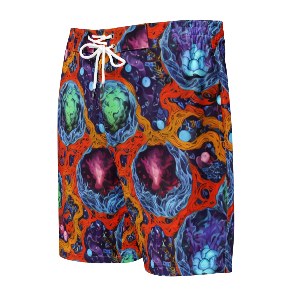 Nebula Reef on Men's Board Shorts — Front