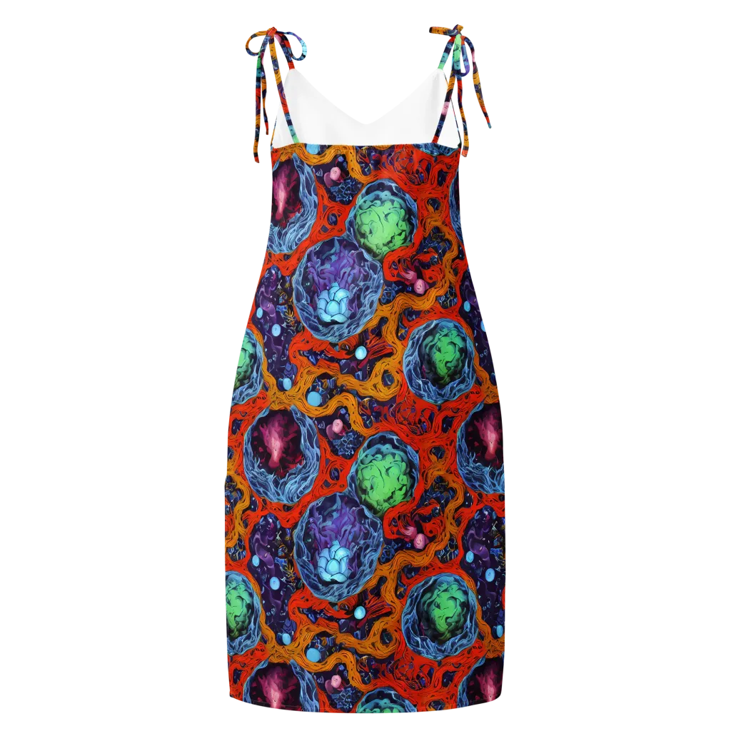 Nebula Reef on Slip Dress — Back