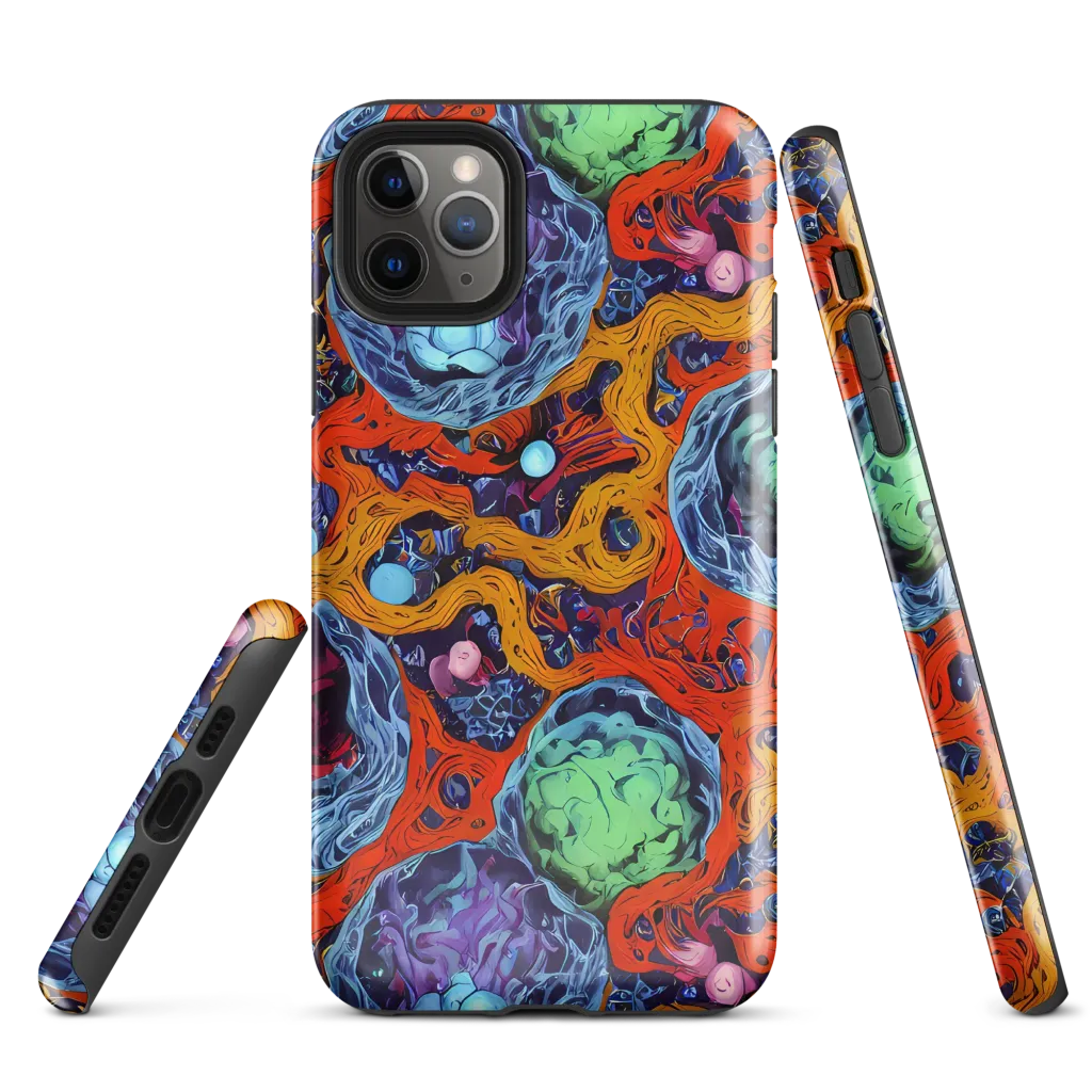 Nebula Reef on Tough Case for iPhone® — Front
