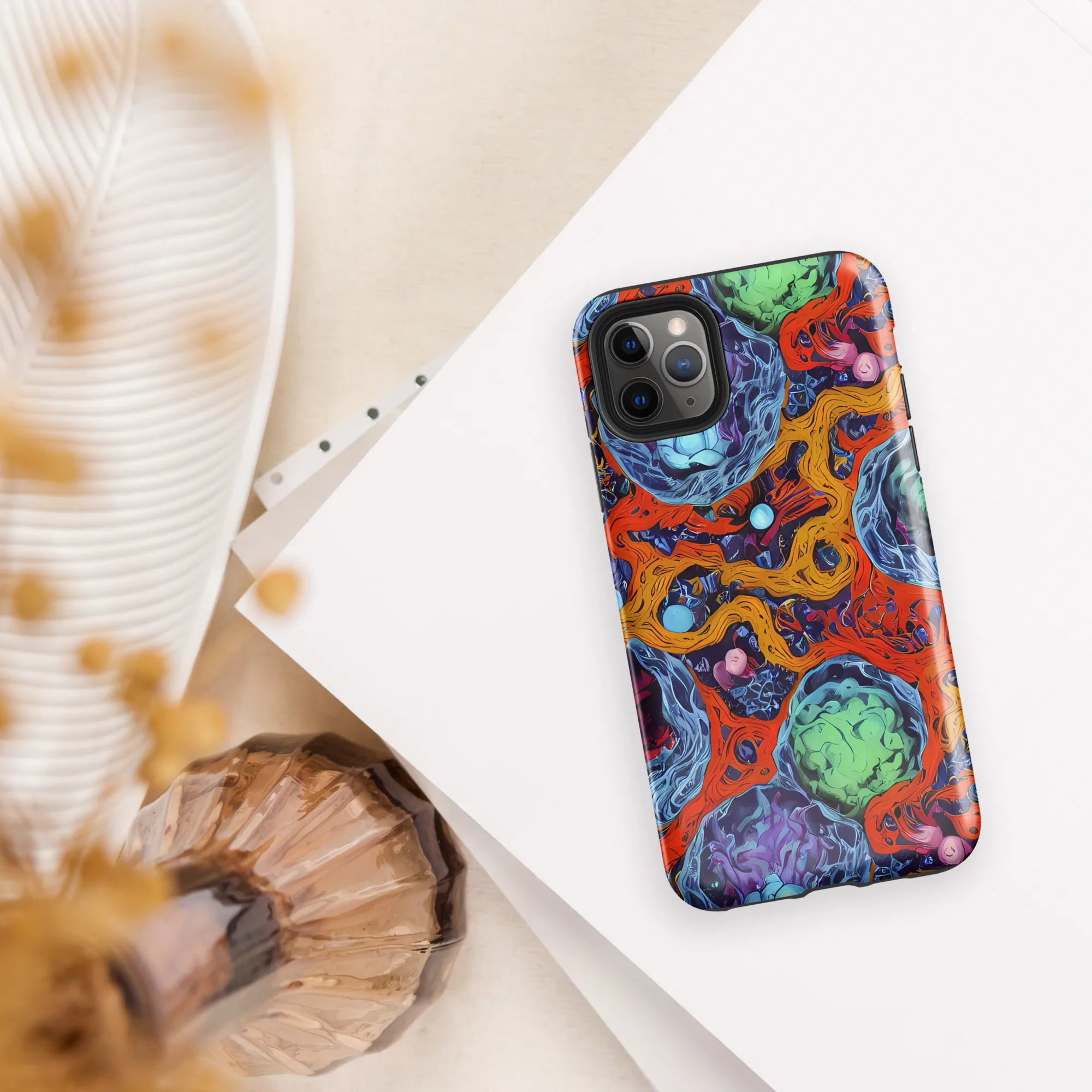 Nebula Reef on Tough Case for iPhone® — Front