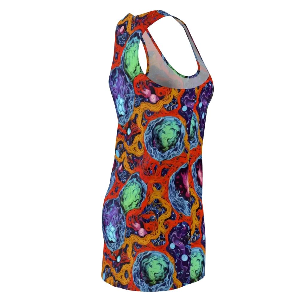 Nebula Reef on Racerback Dress — Back Side