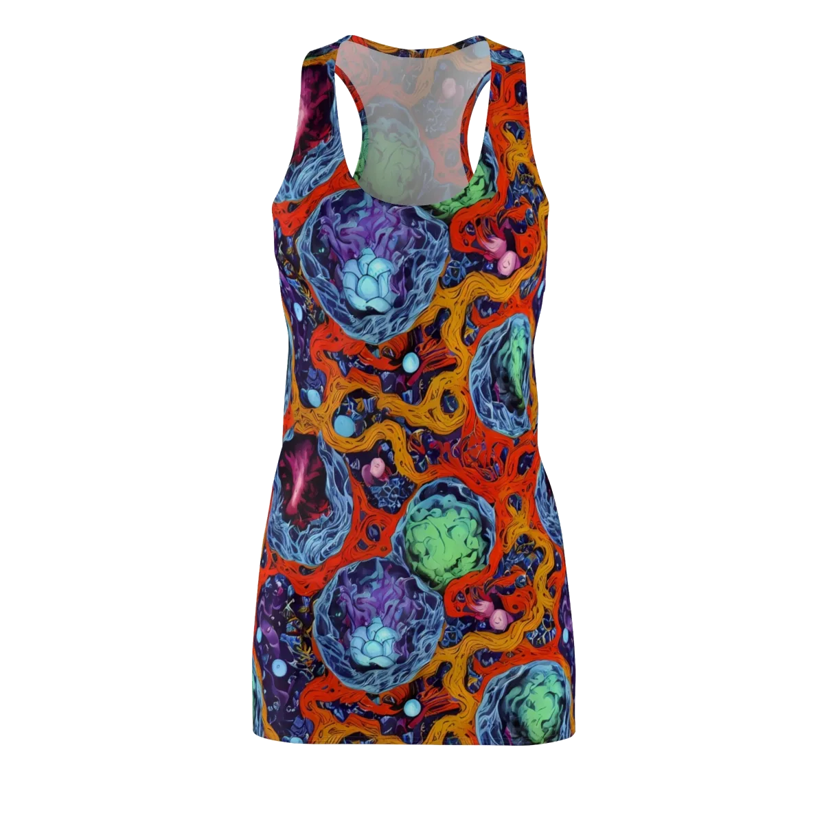 Nebula Reef on Racerback Dress — Front