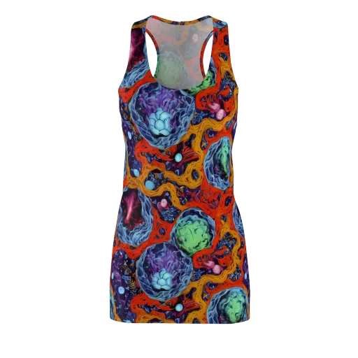 Nebula Reef on a Racerback Dress