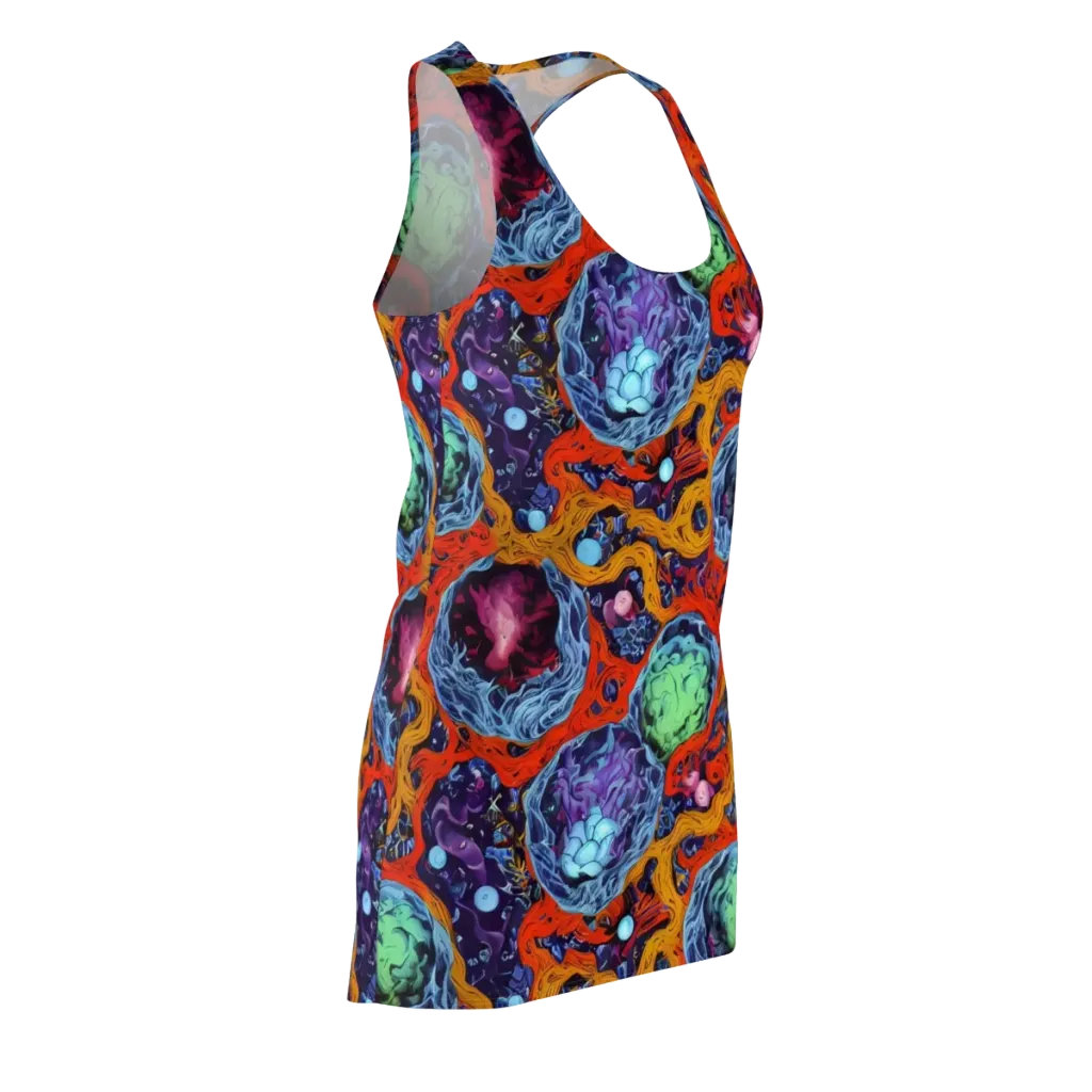 Nebula Reef on Racerback Dress — Front Side