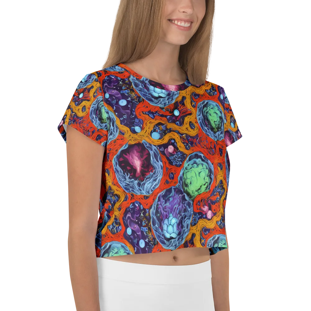 Nebula Reef on Crop Tee — Right