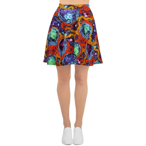 Nebula Reef on a Skater Skirt