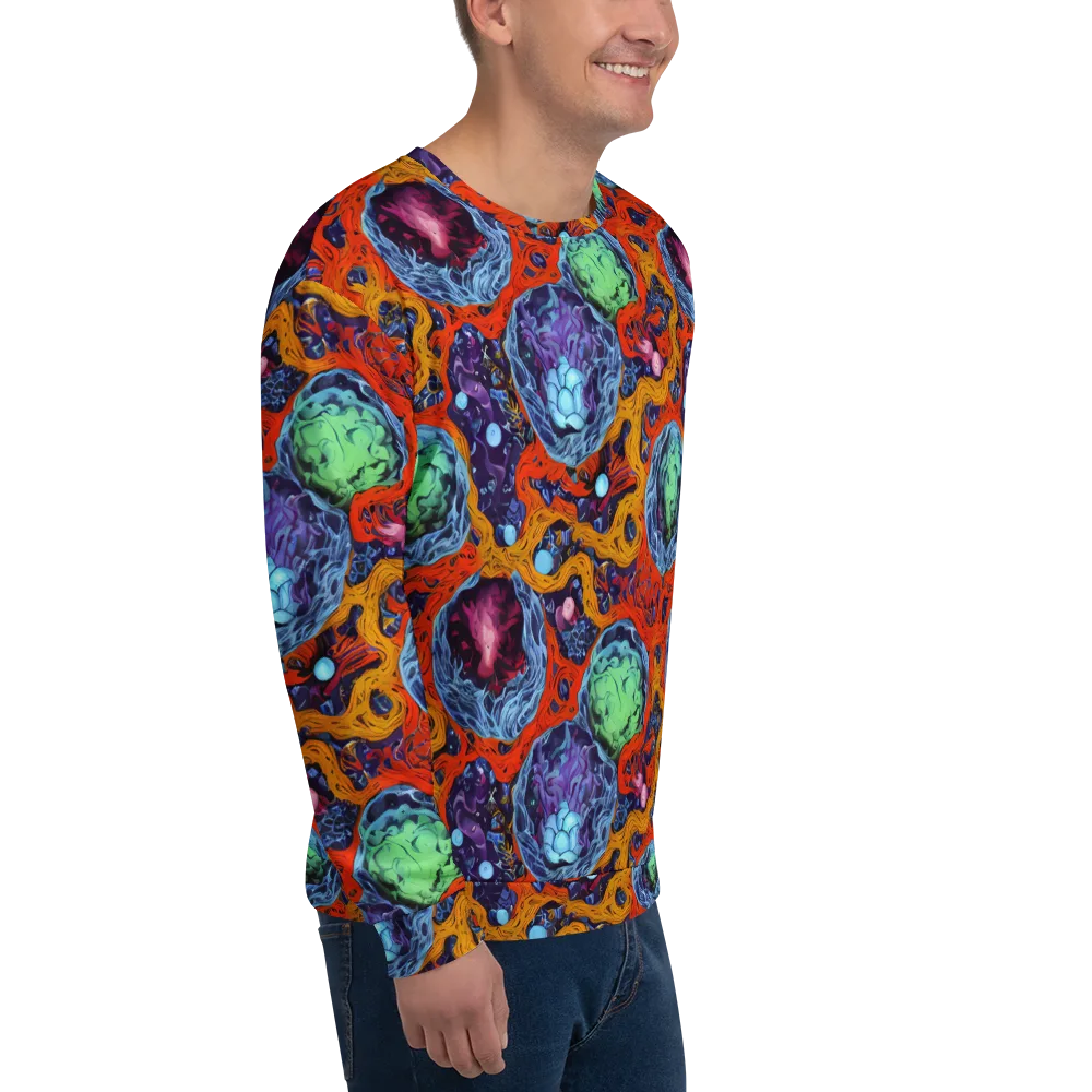 Nebula Reef on Sweatshirt — Right Front