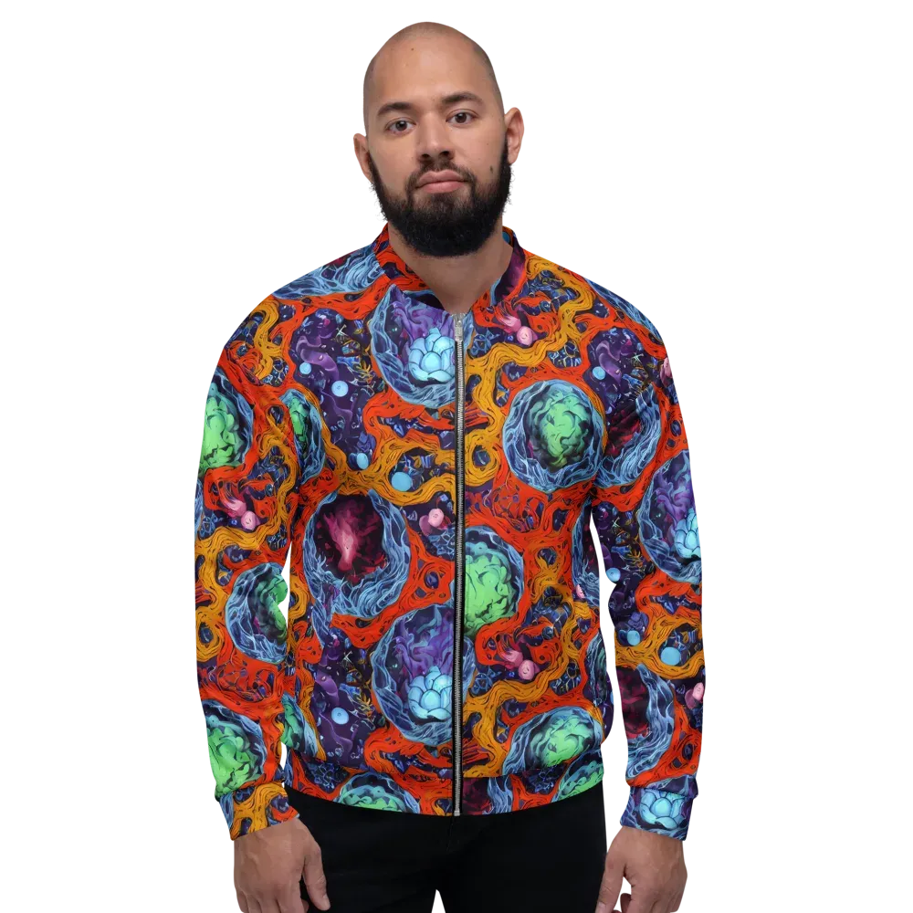 Nebula Reef on Bomber Jacket — Front