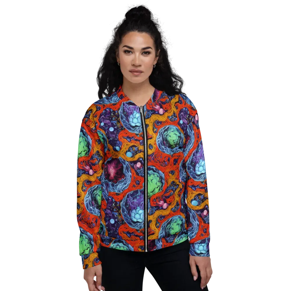 Nebula Reef on Bomber Jacket — Front