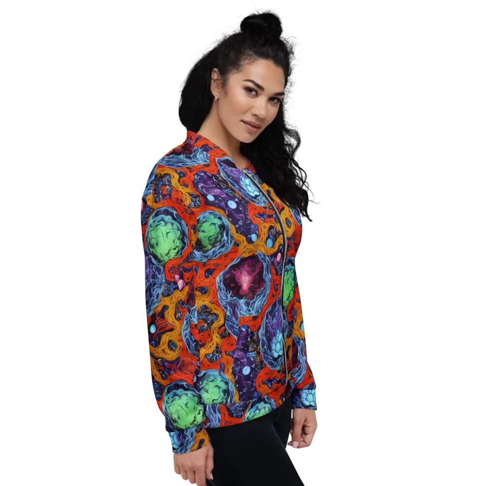Nebula Reef on Bomber Jacket — Right