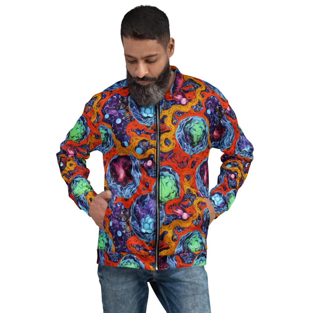 Nebula Reef on Bomber Jacket — Front