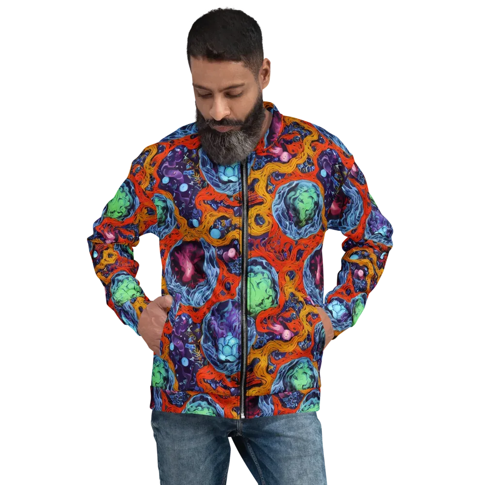 Nebula Reef on Bomber Jacket — Front