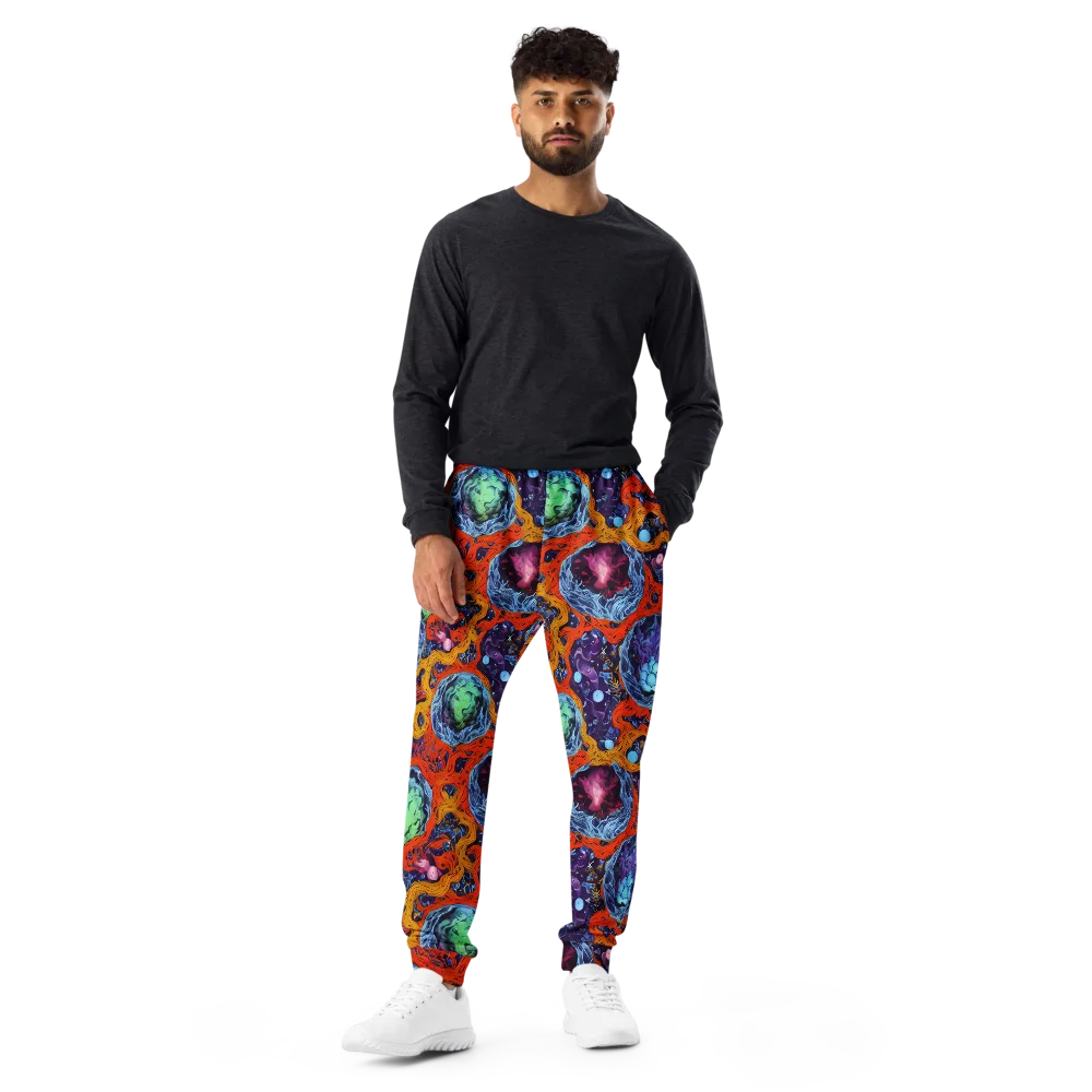 Nebula Reef on Men's Joggers — Front