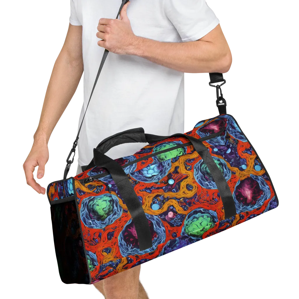 Nebula Reef on Duffle Bag — Right Front