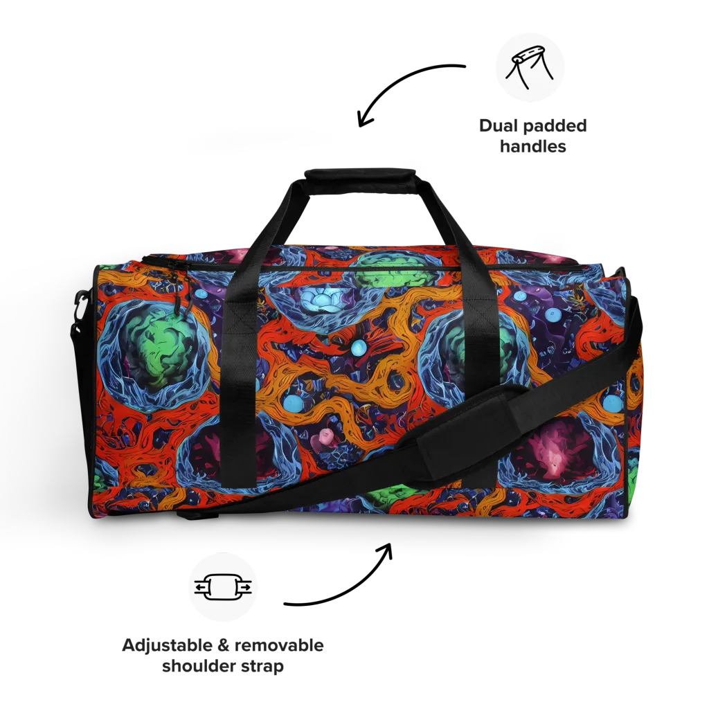 Nebula Reef on Duffle Bag — Front